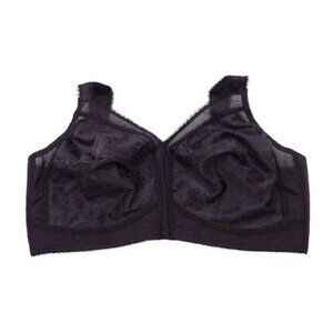 Playtex 18 Hour Ultimate Shoulder Comfort Wireless Bra Black Size 42DD 4693